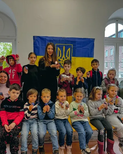 Майстер-клас з писанкарства. Фото: Товариство Майдан