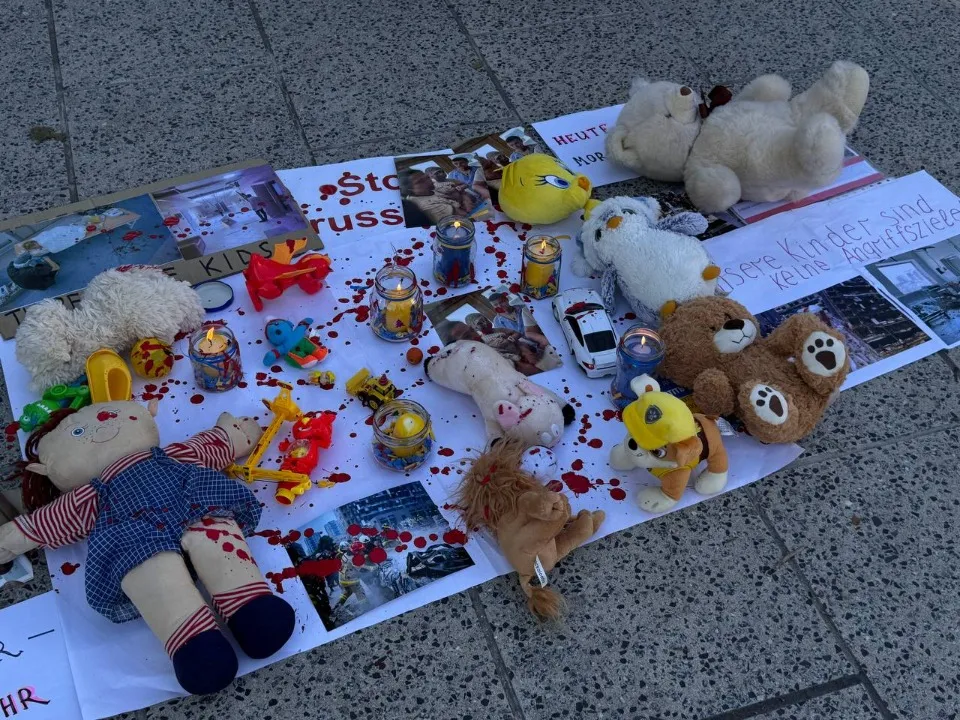 Демонстрація Охматдит. Фото: Товариство Майдан