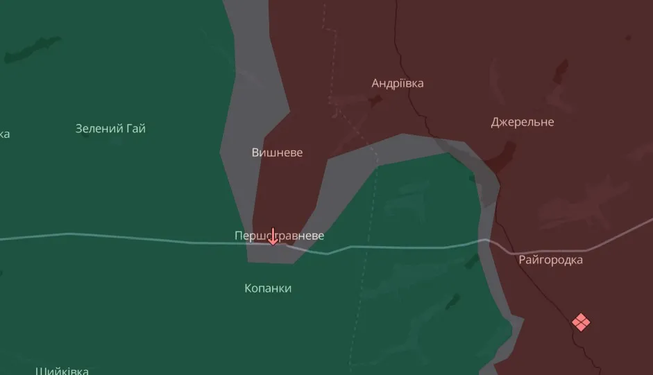 мапа Deep State Луганщина