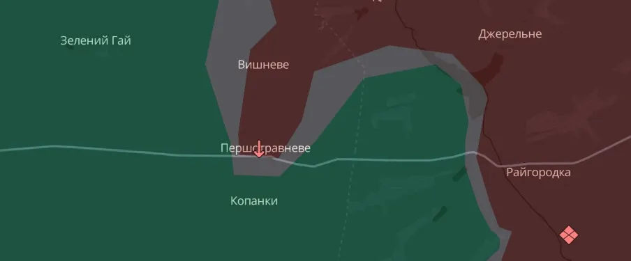 мапа Deep State Луганщина