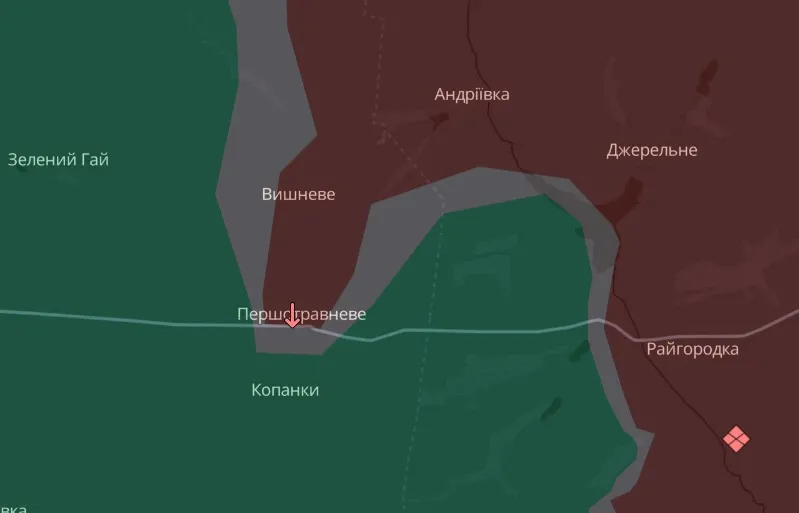 мапа Deep State Луганщина