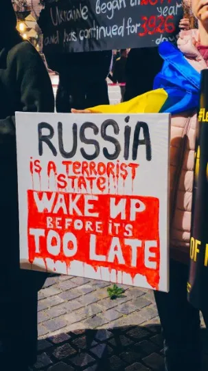 Фото учасниці мітингу