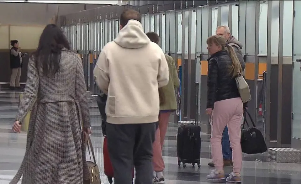 Шереметьєво, жовтень 2024 року. Скріншот з відео