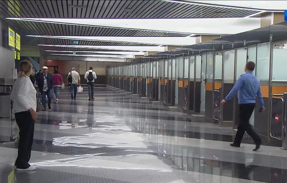 Шереметьєво, жовтень 2024 року. Скріншот з відео