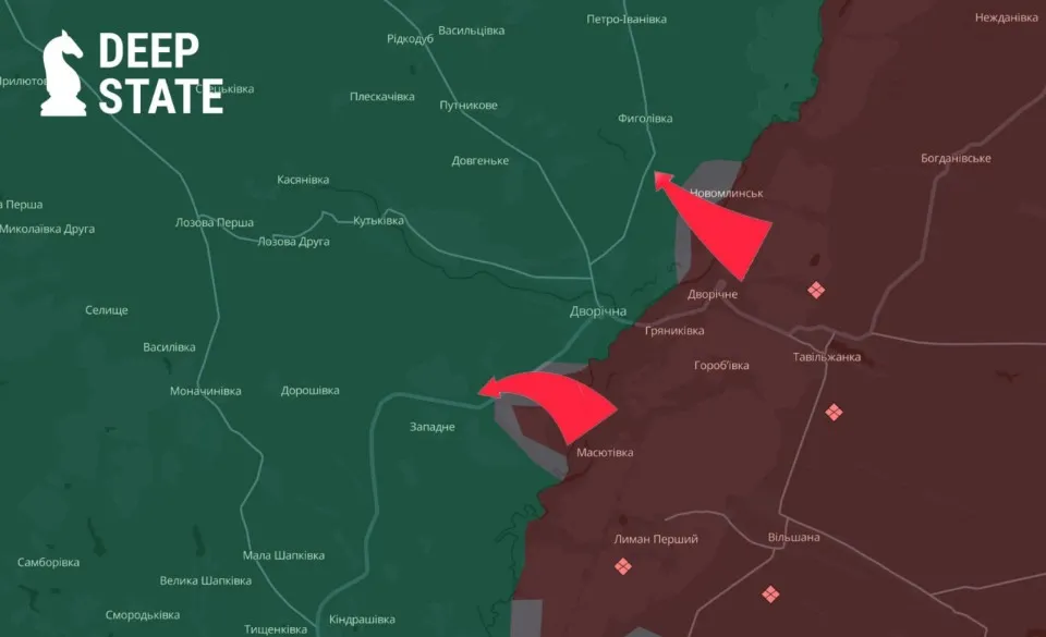 Просування ворога на Харківщині