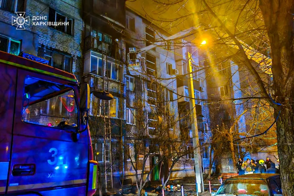 Пожежа в Харкові