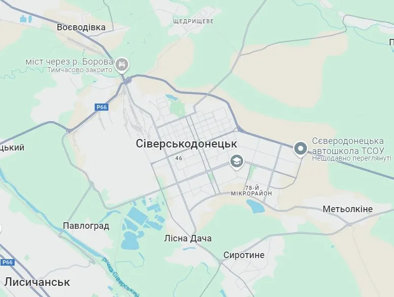 карта Луганщини після перейменування