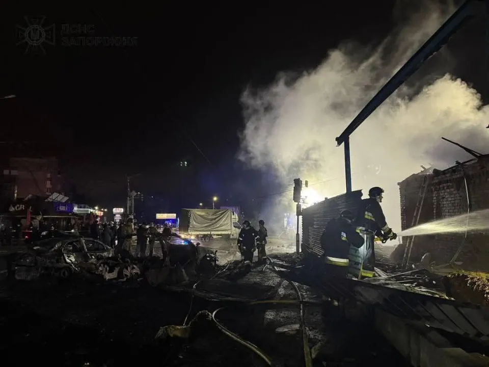 Удар по Запоріжжю 6 грудня