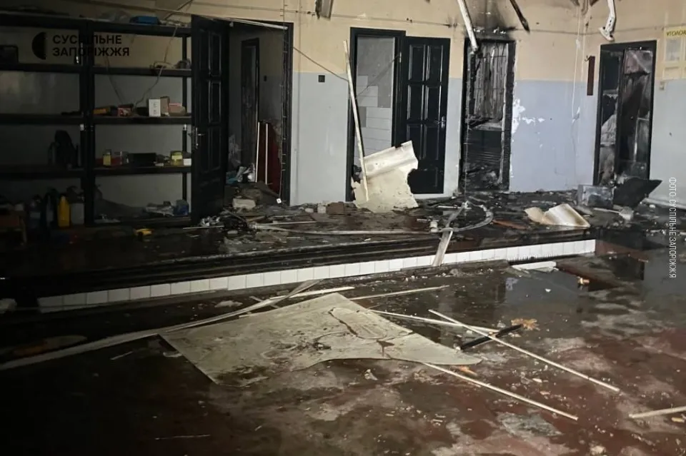 Удар по Запоріжжю 6 грудня