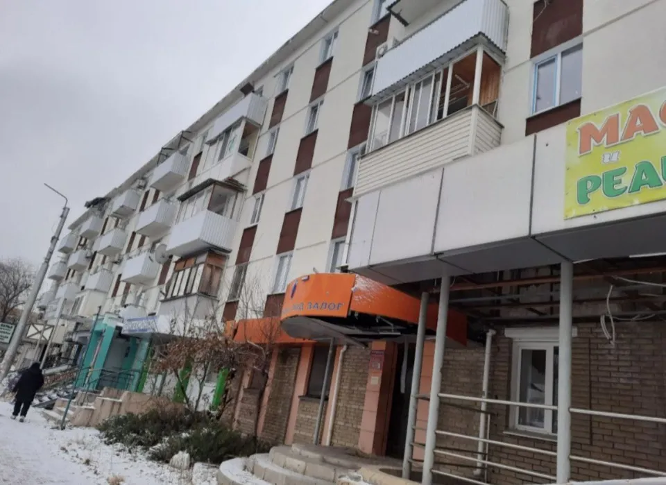 Гвардійський проспект у Сіверськодонецьку у грудні 2024 року: