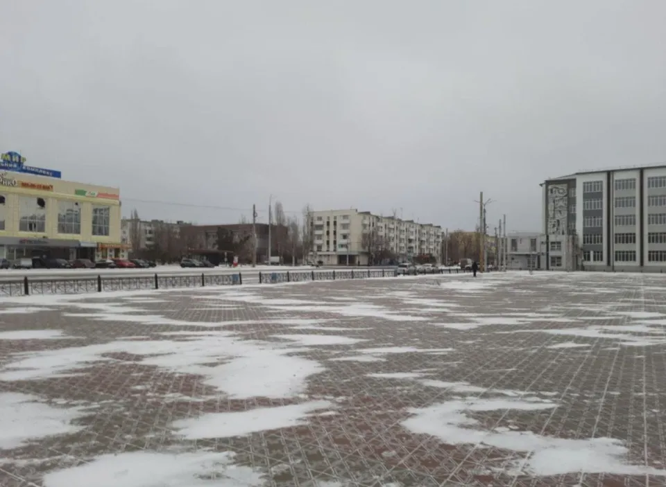 Гвардійський проспект у Сіверськодонецьку у грудні 2024 року: