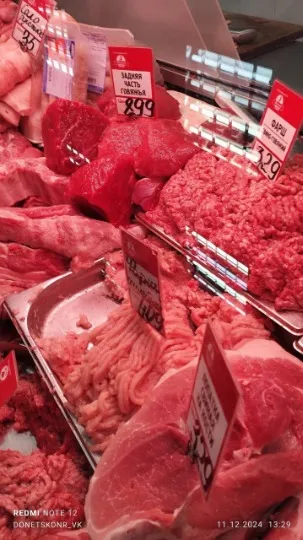 Ціни на продукти в Донецьку