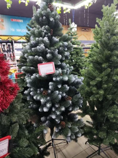 ціни на ялинки в Луганську