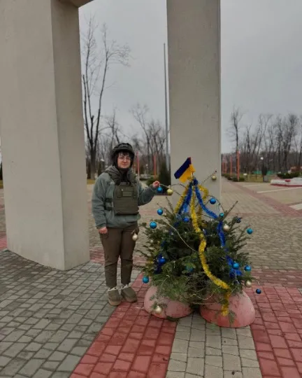 Ялинка в Покровську