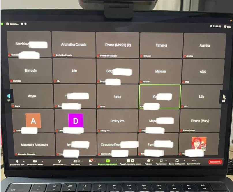 Занятие с учениками Alfa Amazon Academy