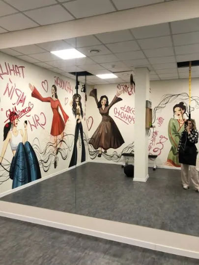 Розписи стін. З архіву Катерини Колесніченко