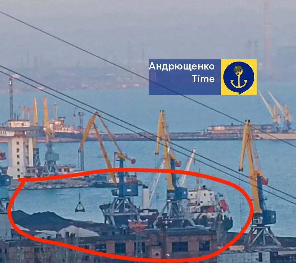 Вугілля в Маріупольському порту