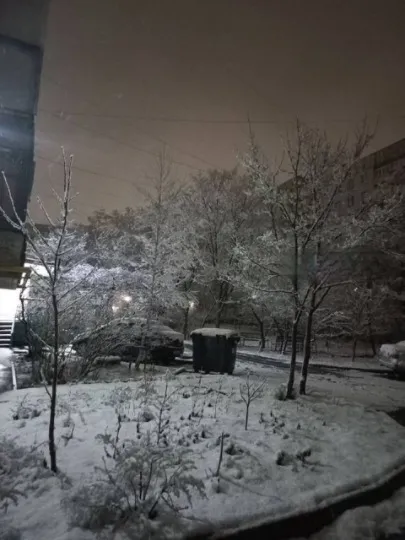 Маріуполь сніг