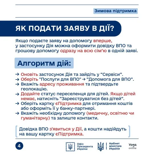 виплати ВПО