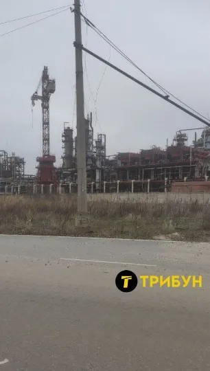 Промислова зона окупованого Сіверськодонецька
