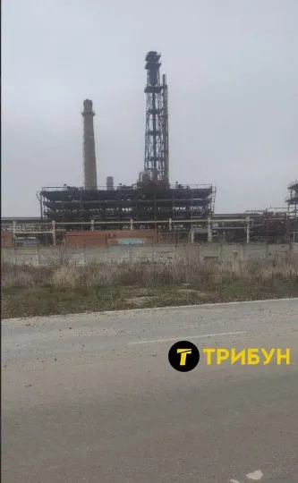 Промислова зона окупованого Сіверськодонецька