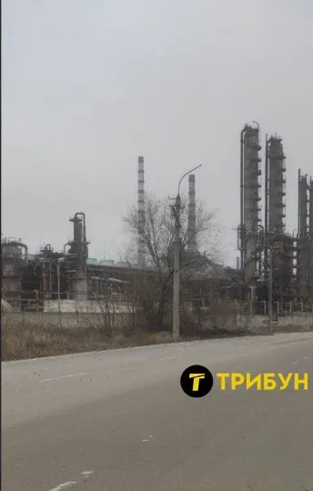 Промислова зона окупованого Сіверськодонецька
