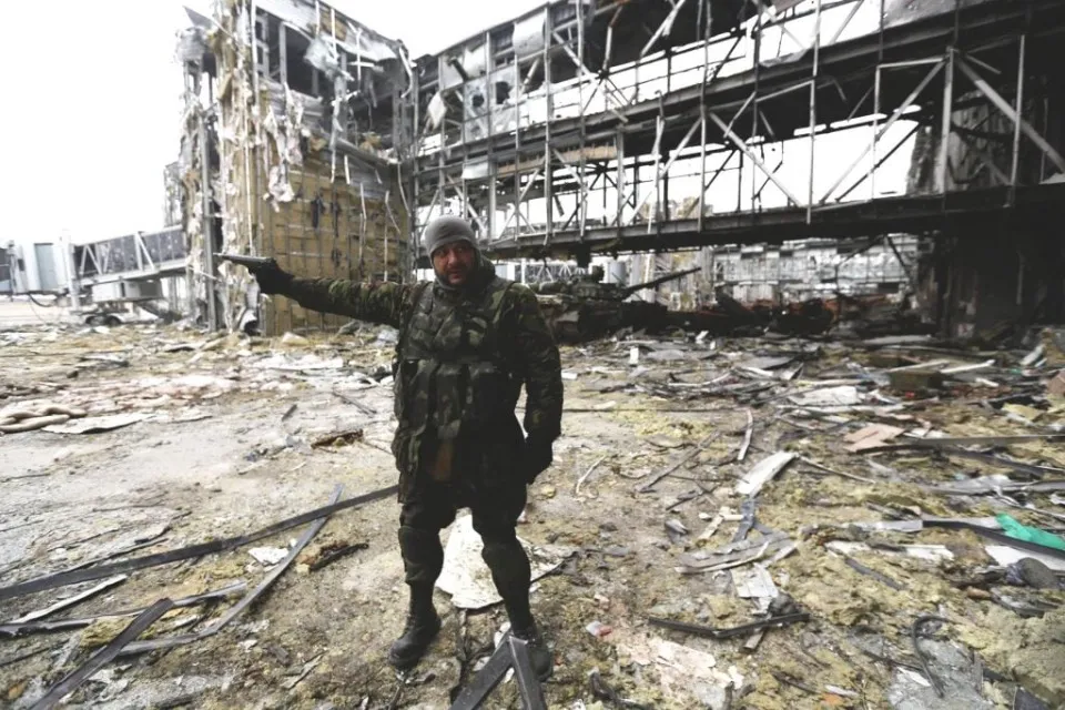 Донецький аеропорт, кіборги