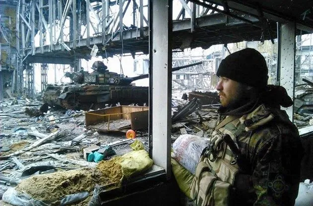 Донецький аеропорт, кіборги