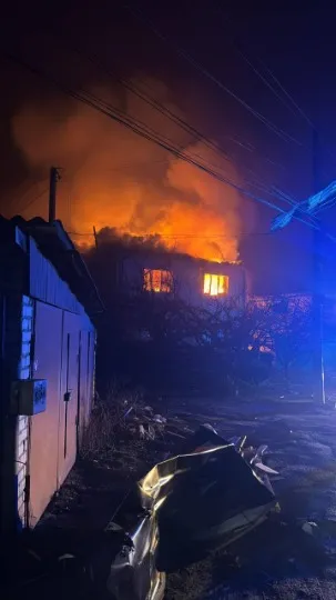 Пожежа на Київщині дрони