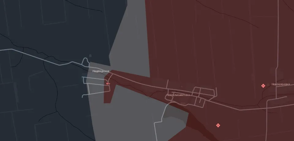 Надіївка, станом на 25.01.2025: