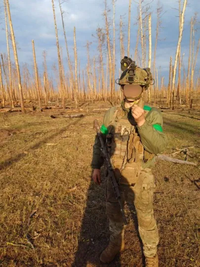 Військовий на позивний Маха