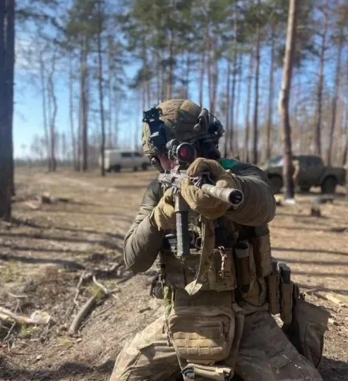 Військовий на позивний Маха