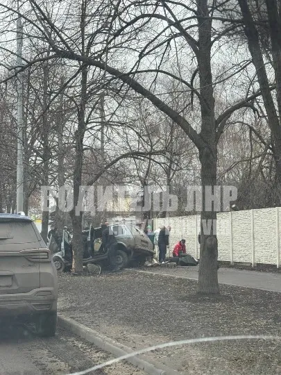 аварія в окупованому Луганську