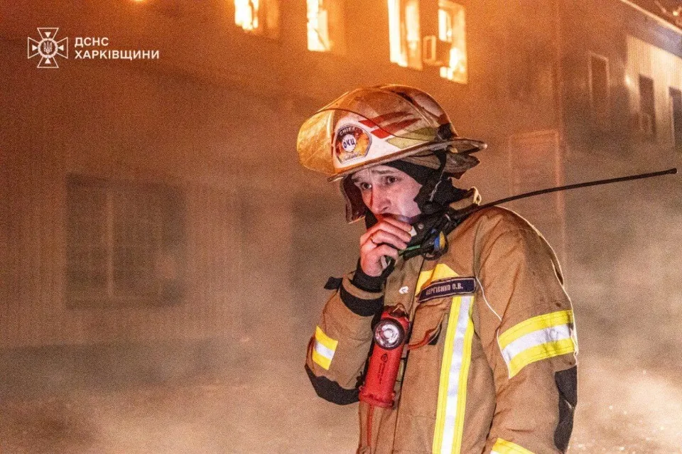 Пожежа в Харкові