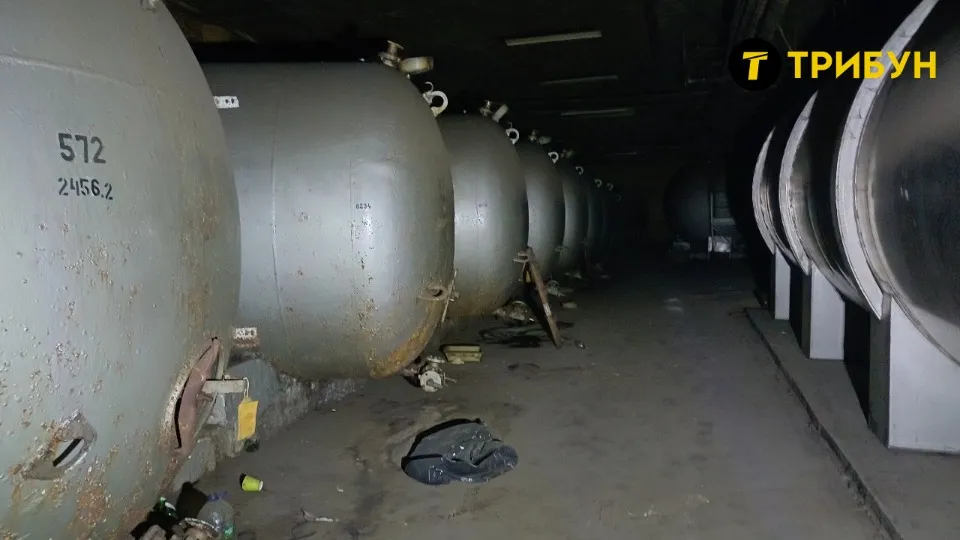 завод шампанських вин у Бахмуті під час окупації