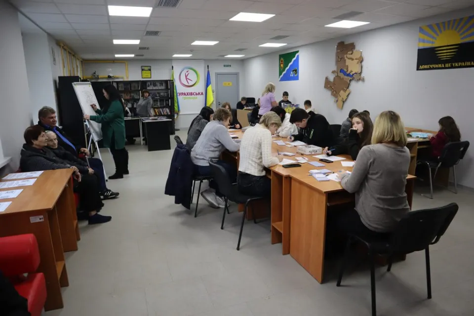 Центр підтримки для ВПО з Курахівської громади