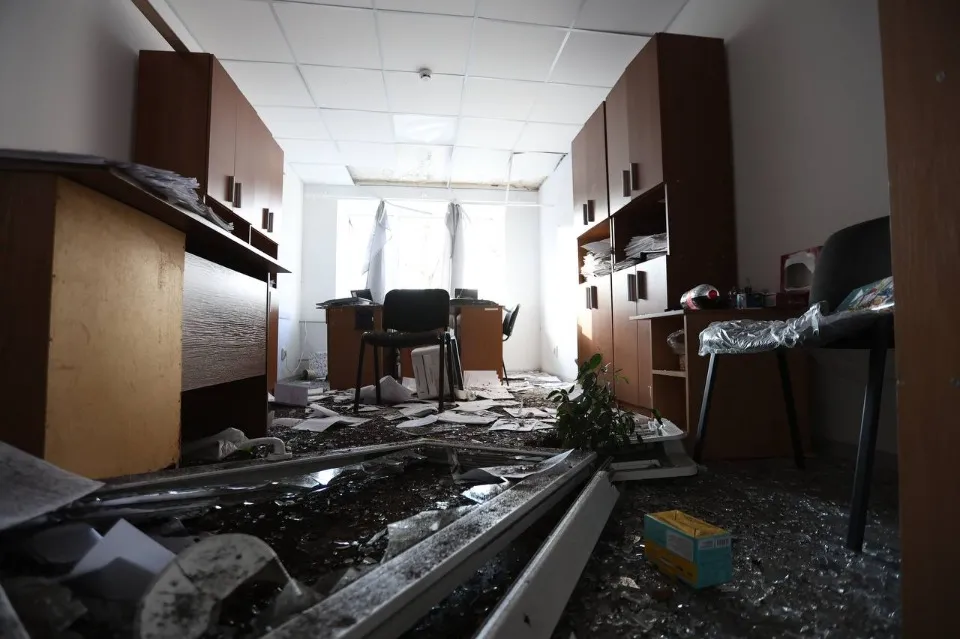 обстріл Ізюма