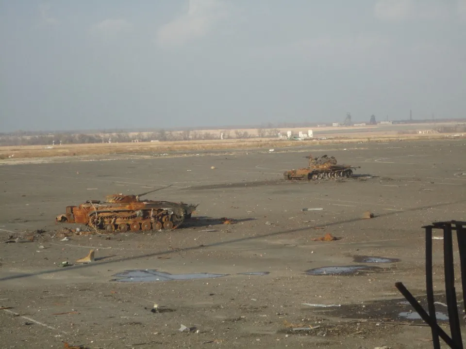 Донецький аеропорт, 2014. Фото: Тарас Опришко