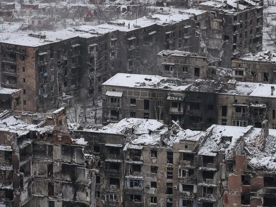 Торецьк війна фронт передова руїни