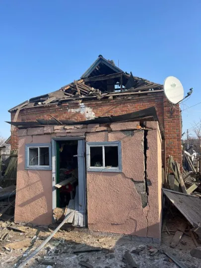 обстріл селища Золочів