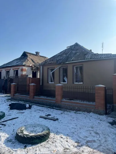 обстріл селища Золочів