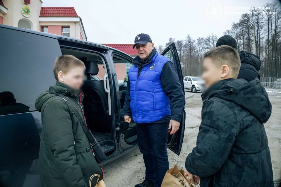 Діти, яких повернули з окупованих територій