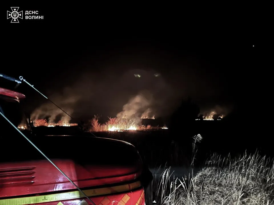 пожежа на Волині