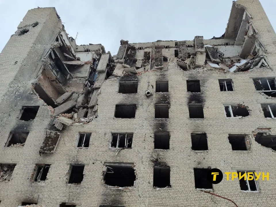 Окупований Бахмут на Донеччині, фото