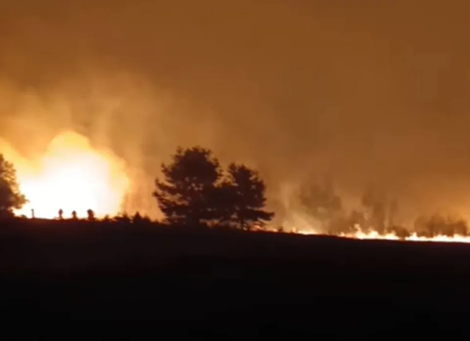 пожежа на Волині