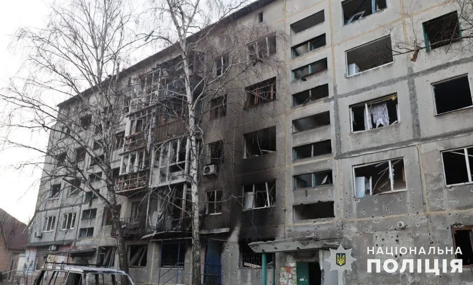 наслідки удару по Добропіллю на Донеччині