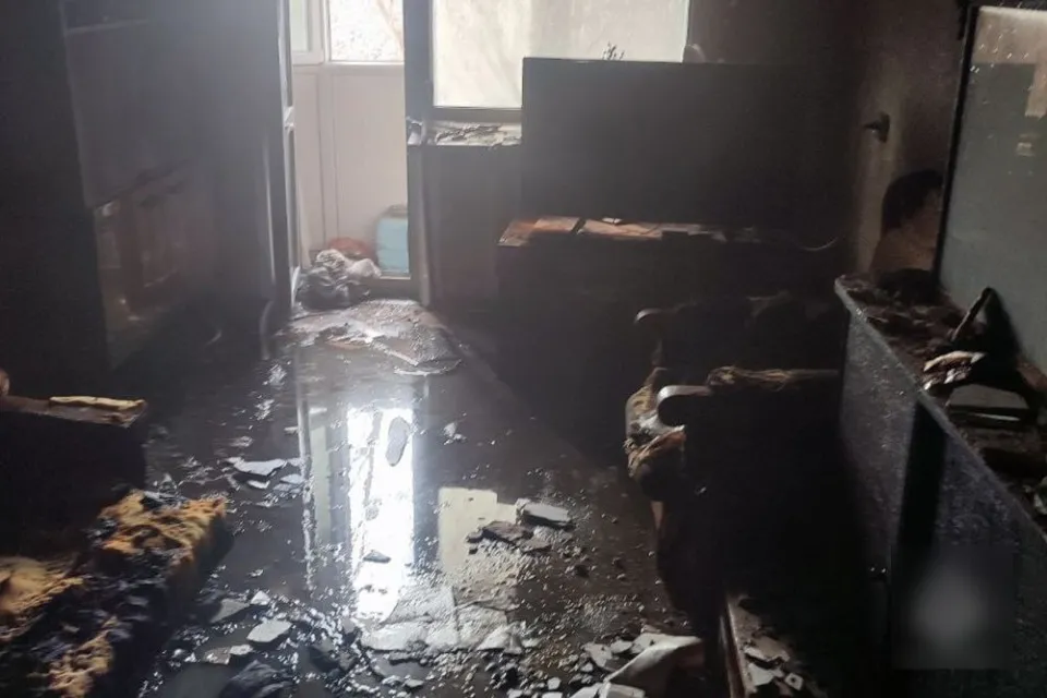 пожежа в Маріуполі