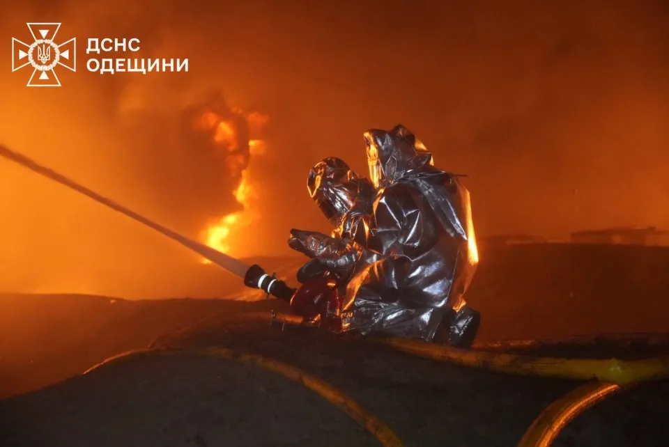 обстріл Одеси пожежа погонь