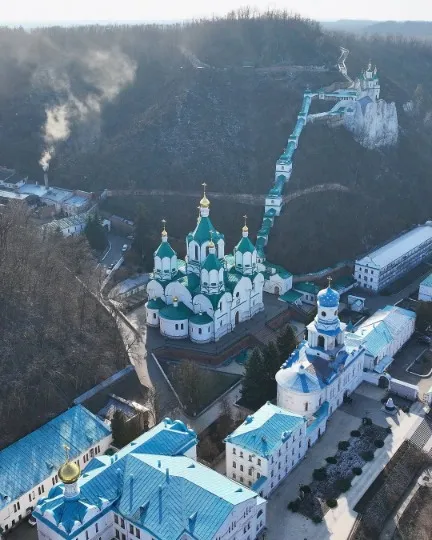 Святогірська лавра, березень 2025