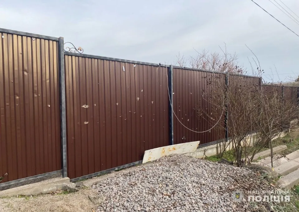 обстріл Нікополя